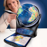 Smart-Globe Sprechender Globus erl&auml;utert Politik, Geschichte und Kultur von 193 L&auml;ndern.