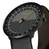 Einzeiger-Armbanduhr UNO 24 Black Edition Preisgekr&ouml;ntes Botta-Design l&auml;sst Sie die Zeit gelassener sehen.