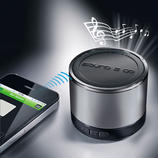 Bluetooth Mini-Lautsprecher &bdquo;Sound2Go-BigBass&ldquo; Stylish. Soundstark. Kabellos.