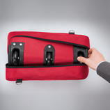  Zusammengerollt ist Ihre XXL-Reisetasche Platz sparend verstaut.