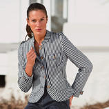 MellMax Seersucker-Jacke Diese luftige Seersucker-Jacke ersetzt an hei&szlig;en Tagen fast jeden Blazer. Von MellMax/&Ouml;sterreich.