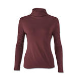 Seiden-Tencel&reg;-Shirt W&auml;rmt, ohne aufzutragen: Das perfekte Shirt unter schlanken Blazern und Jacken. Aus Seide, Tencel&reg; und Wolle.