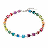 Multicolor-Collier Von Coeur de Lion &ndash; entworfen und gefertigt in Deutschland, weltweit in namhaften Museen vertreten.