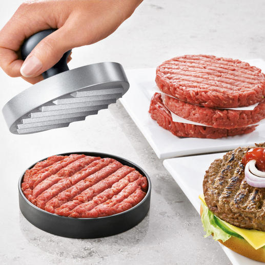 Frikadellen-/Hamburgerpresse Hamburger formen &ndash; schneller und gleichm&auml;&szlig;iger als von Hand.