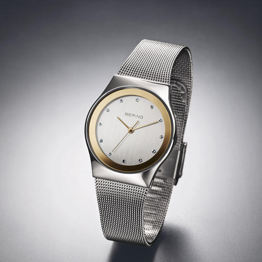 Bering Damen-Funk-Armbanduhr D&auml;nisches Design. Deutsches Pr&auml;zisions-Uhrwerk. Erschwinglicher Preis. Die Damen-Funkuhr von Bering.