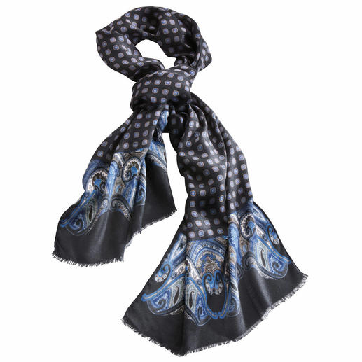 Ascot Modal-Kaschmir-Schal Neu, selten und unvergleichlich weich: Schal aus Modal mit Kaschmir. Unempfindlich und knitterarm.