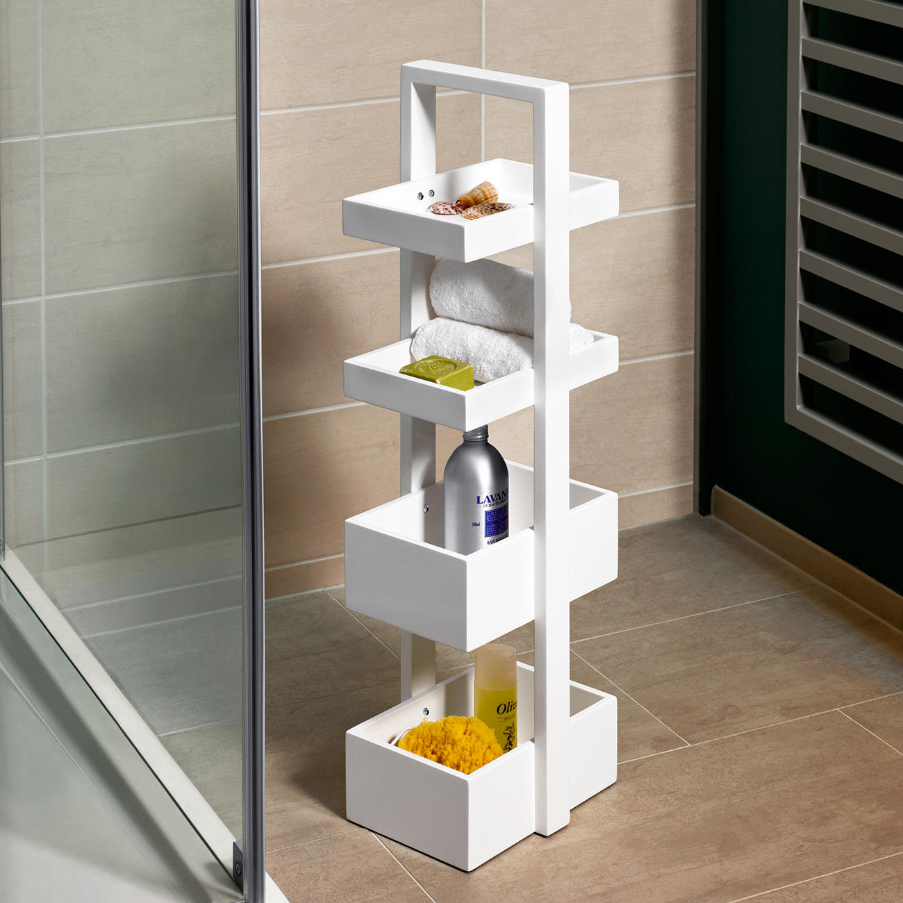 Wireworks design regal mount fuji, weià online kaufen Moderne regale weiß