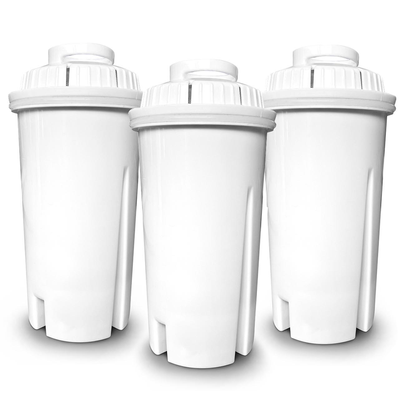BLANCO Kompatible Wasserfilter Kartuschen 5µm Kohleblock - 4er Pack (9.75 X 2.5 Zoll)