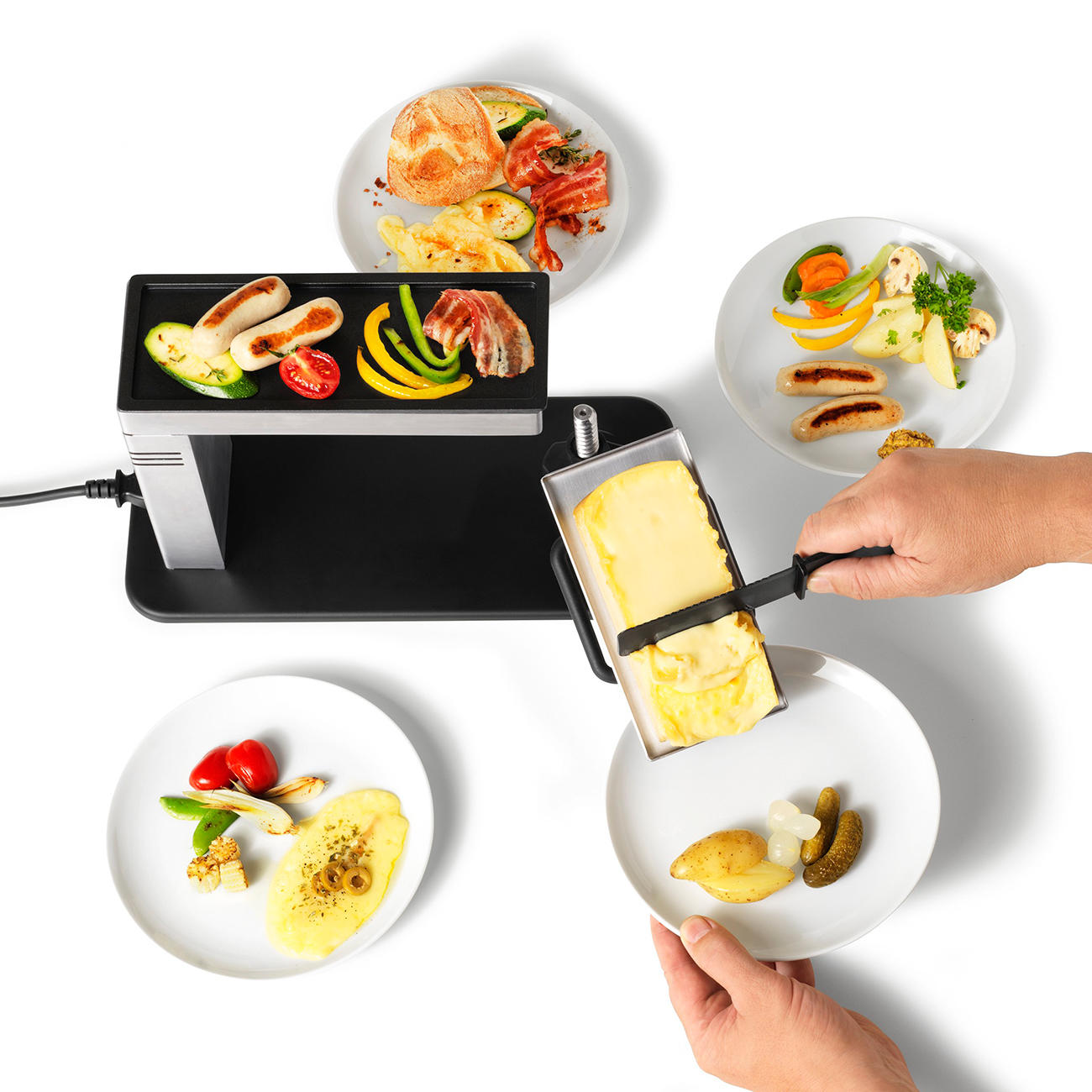 Original Schweizer Raclette Swing mit 3 Jahren Garantie