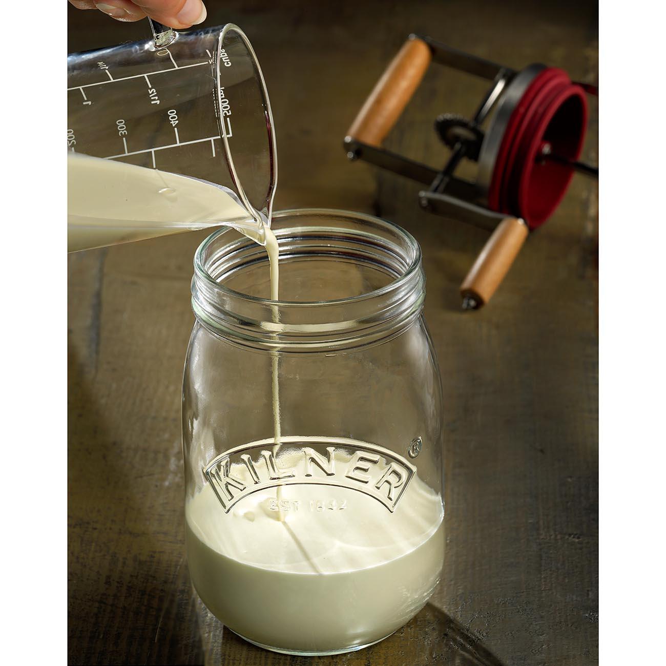 Butterglas mit Handkurbel – mit 3 Jahren Garantie