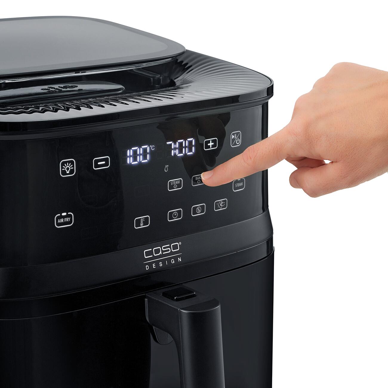 CASO AirFry & Steam 700 - Friteuse à Air Chaud Et Cuiseur Vapeur