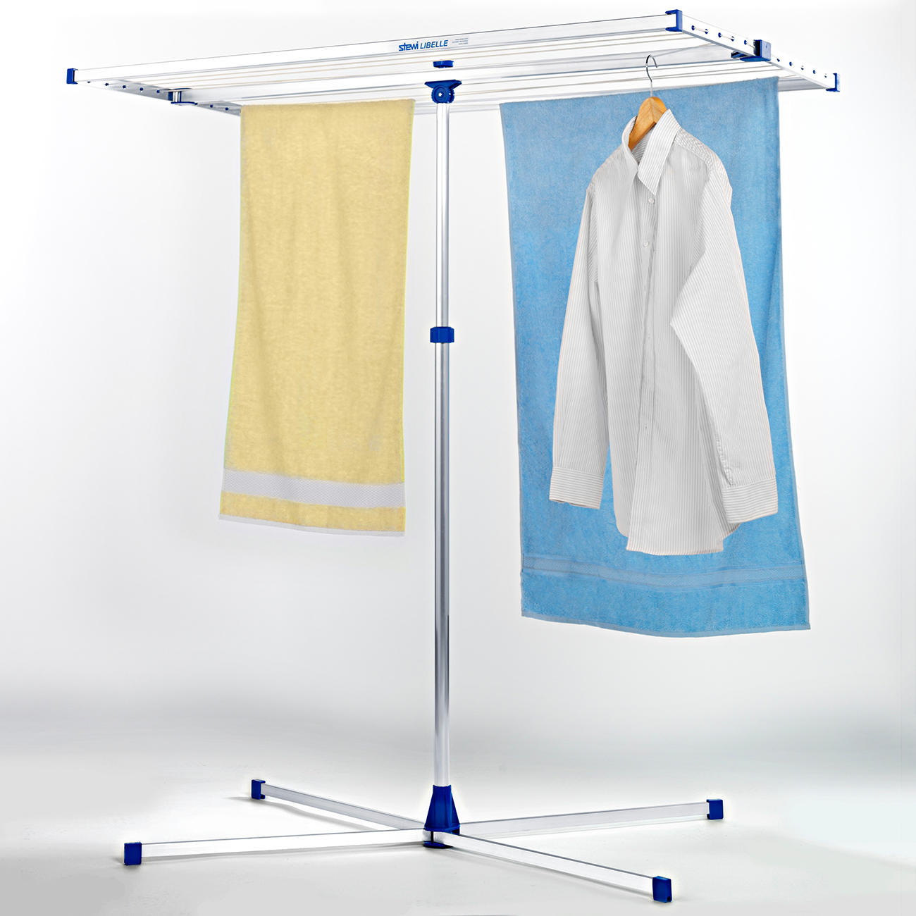 Teleskop-Wäscheständer, standfest, 20m Wäscheleine kaufen