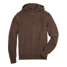 Damen, Braun Brauner JH1954 KA-Pique-Hoodie Größe 36