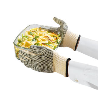 Hitzeschutz-Handschuhe, 2 Stück Aus dem hitzebeständigen Material der Rennfahrerkombis.