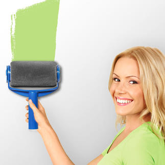Streichrollen-­Set Paint Runner Pro, 5-teilig Mit integriertem Farbtank: tropft nicht, spritzt nicht, kleckert nicht. Und bringt die Farbe optimal gleichmäßig auf.