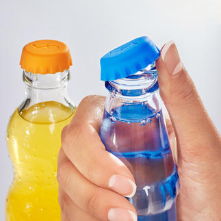 Silikon-Kronkorken, 12er-Set Praktisch, hygienisch, sicher:
der Silikon-Kronkorken für Ihre Getränkeflaschen.