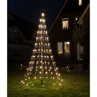 LED-Lichterbaum Prächtige Festbeleuchtung. Kinderleicht aufgebaut.