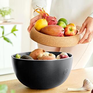 Emile Henry® Obst-/Gemüseschale Preisgekröntes Keramik-Design hält Ihre Vorräte länger frisch. Und präsentiert Früchte mit Stil.