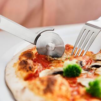 Pizza-Besteckroller Das Pizzamesser der Zukunft: Innovativ, ergonomisch, blitzscharf.