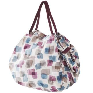 Pop-Up-Tasche  Prämiertes japanisches Design aus 100 % Recycling-Material. Riesenstauraum, federleicht und besonders reißfest