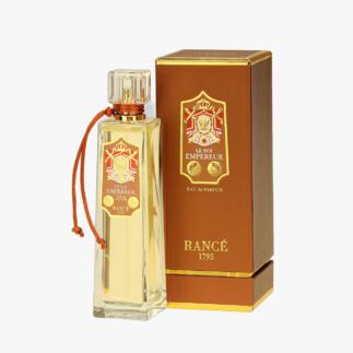 Das Eau de Parfum Le Roi Empereur von Rancé - Napoleons Krönungs-Duft: eine Parfum-Rarität mit Geschichte. Der historischer Duft wird überwiegend aus natürlichen Inhaltsstoffen wie Blüten, Blätter und Gräsern gemacht.