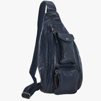 Anokhi Crossbody-Bag von der Seite mit geschlossener Tasche