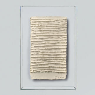 André Schweers – Weiße Faltung Einzigartige Gelegenheit, ein Unikat André Schweers’ zu diesem Preis zu erhalten. Maße: 39 x 58 cm