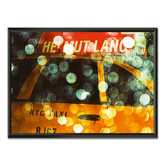 Philipp Hofmann – New York Taxi in the rain Einzigartige Fotokunst – dank eigens entwickelter Technik von Philipp Hofmann. Ausdrucksstarke Präsentation in einem beleuchteten, kabellosen Objektrahmen. 20 Exemplare. Maße: gerahmt 123 x 89 cm