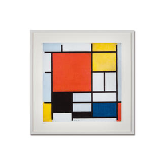 Piet Mondrian – Komposition mit Rot, Gelb, Blau und Schwarz (1926) Piet Mondrian "Kompositon mit Rot, Gelb, Blau und Schwarz" (1926) als High-End Prints™.
Endlich eine Qualität, die dem großen Meisterwerk tatsächlich gerecht wird. Maße: gerahmt 75 x 75 cm