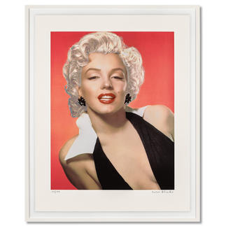 Peter Blake – Marilyn Sir Peter Blake: Urvater der britischen Pop-Art. Brillantes Marilyn-Porträt – mit Diamond Dust veredelt. 150 Exemplare. Maße: gerahmt 85 x 105 cm