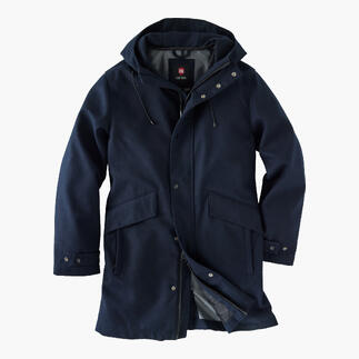 Outerwear CG 3-in-1 Wollparka in geschlossener Ansicht.
