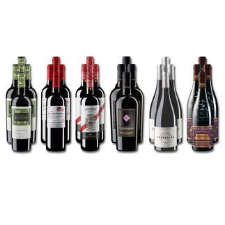 Weinsammlung - Die kleine Rotwein-Sammlung Frühjahr/Sommer 2022, 24 Flaschen Wenn Sie einen kleinen, gut gewählten Weinvorrat anlegen möchten, ist dies jetzt besonders leicht.