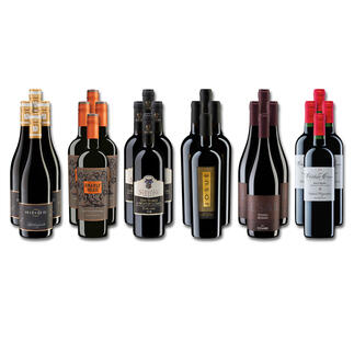 Weinsammlung - Die kleine Rotwein-Sammlung für anspruchsvolle Genießer Frühjahr/Sommer 2022, 24 Flaschen Wenn Sie einen kleinen, gut gewählten Weinvorrat anlegen möchten, ist dies jetzt besonders leicht.