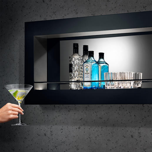 LED Spiegel-Regal Elegante Bar-Atmosphäre. Oder Eyecatcher in Bad, Küche, ...