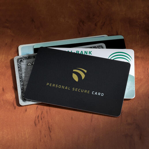 RFID Secure-Card Die wohl einfachste Art, Ihre Karten vor Datendiebstahl zu schützen.
