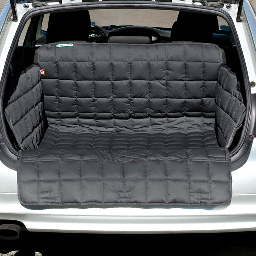 Wahlweise als Kofferraum-Decke mit integriertem Stoßstangen-Schutz.