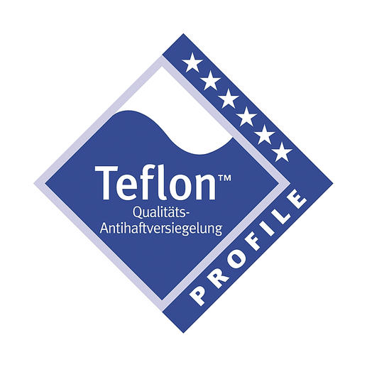 Teflon-Antihaft-Versiegelung, 24 Herdarten Profile, Le alle 240 bis Induktion, cm Pfanne GSW Chef °C, inkl. Ø Edelstahl,
