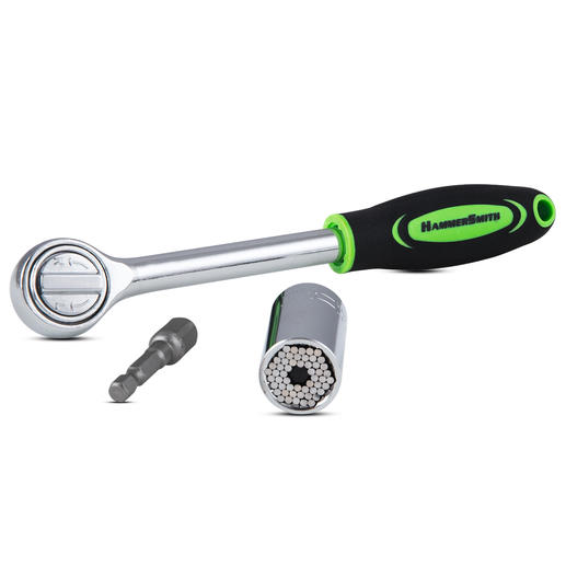 Geeignet für praktisch alle Formen von Haken, Muttern und Schrauben von 7 – 19 mm Ø. Geeignet für praktisch alle Formen von Haken, Muttern und Schrauben von 7 – 19 mm Ø.