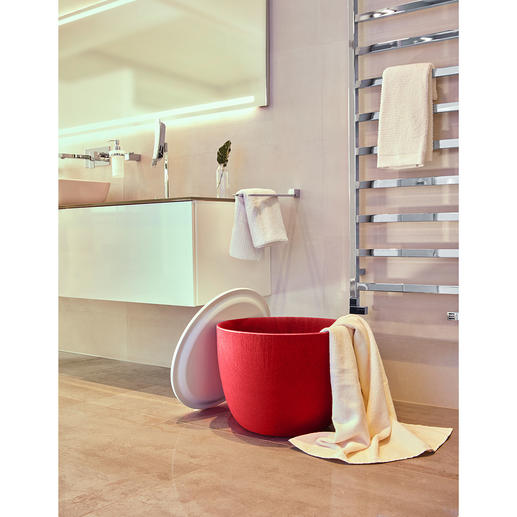 Ideal auch für Badezimmer und Sauna – als Sammler für Ihre Badetücher, Sportsachen, ... Ideal auch für Badezimmer und Sauna – als Sammler für Ihre Badetücher, Sportsachen, ...