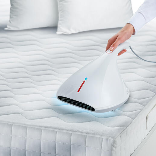UV-C-Hygiene Sauger Wirksamer 4fach-Schutz gegen Milben, Keime und Mikroben in Ihrem Bett. Zum sehr guten Preis.