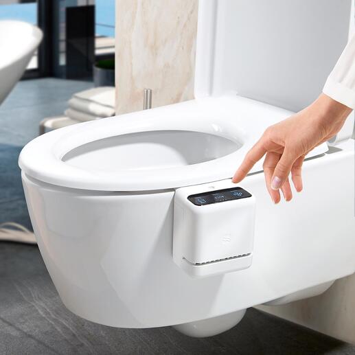 AirCube (Luft-)Reinigungsystem Neutralisiert Geruchsmoleküle und reinigt Ihr WC – ohne Chemie. Akkubetrieben, umweltfreundlich, nachhaltig.