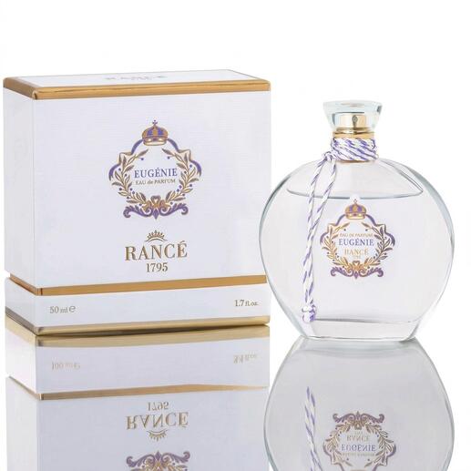 Rancé Eugénie Eau de Parfum in einer eleganten Flasche mit Geschenkbox.