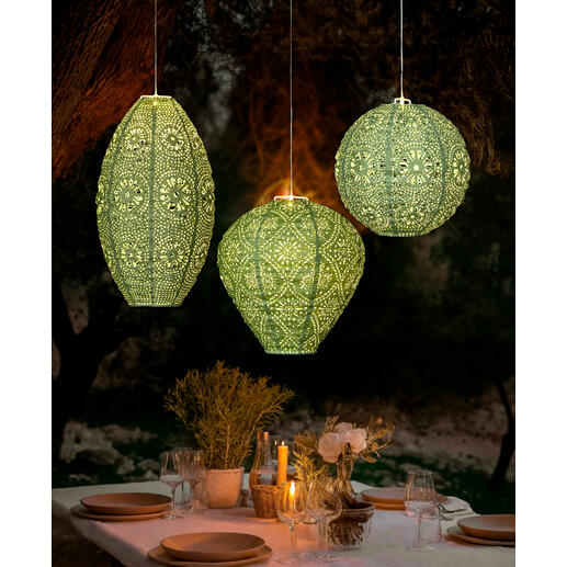 Wetterfeste Lampions mit Solar und LEDs online kaufen