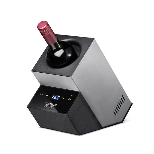 Rotwein, Weißwein, Schaumwein stets auf perfekter Trinktemperatur.