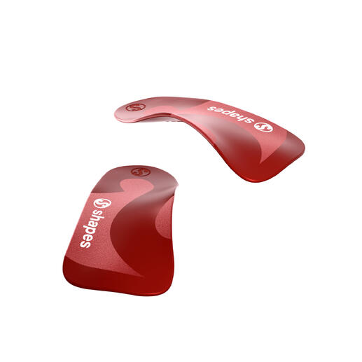 Hohe Flex-Sohle in Rot, geeignet für Schuhgröße 37-38.