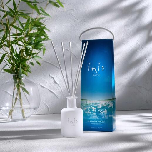 Inis Raumduft mit Diffusor und Verpackung