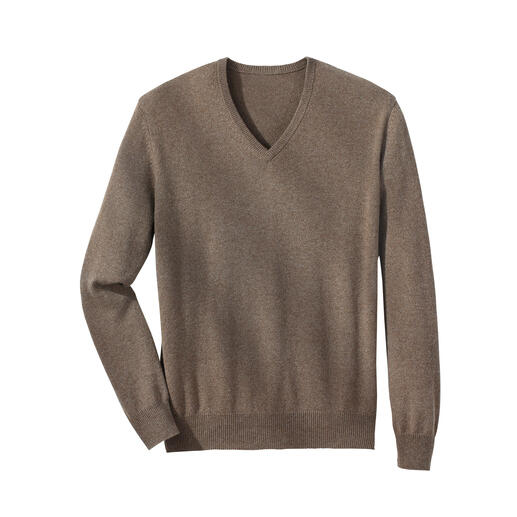 V-Pulli, Taupe V-Pulli, Taupe