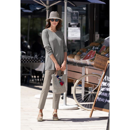 Paper-Fedora und Paper-Bag, Grau Paper-Fedora und Paper-Bag, Grau