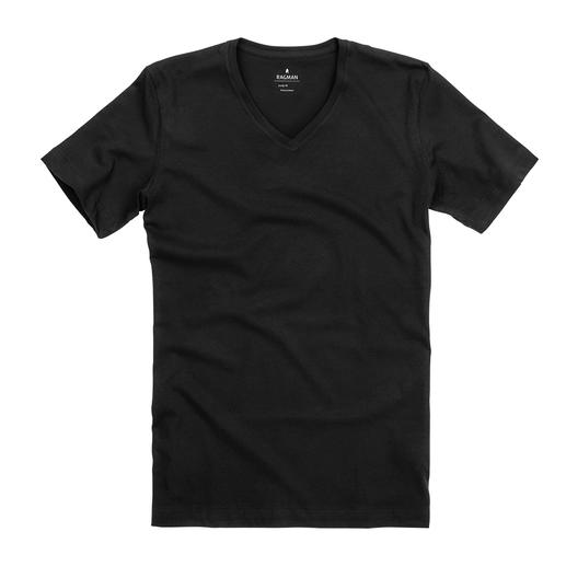 Das bessere Unterzieh-Shirt bleibt unsichtbar. Hauchfeiner Single-Jersey aus feinster Pima-Baumwolle. Von Ragman.