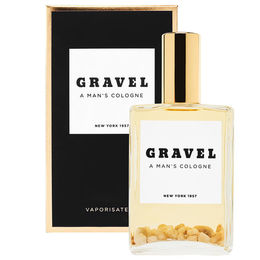 Gravel Eau de Parfum Spray, 100 ml Ein Stück amerikanischer Parfum-Geschichte: Der erste Herrenduft der USA. Klar. Kräftig. Würzig. Mineralisch.